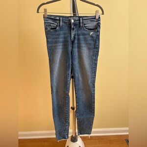 Classic Distressed Blue Women's Jeans